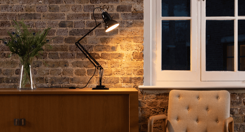 original 1227 black desk lamp