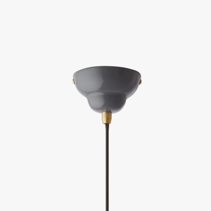 1227 brass pendant light elephant grey