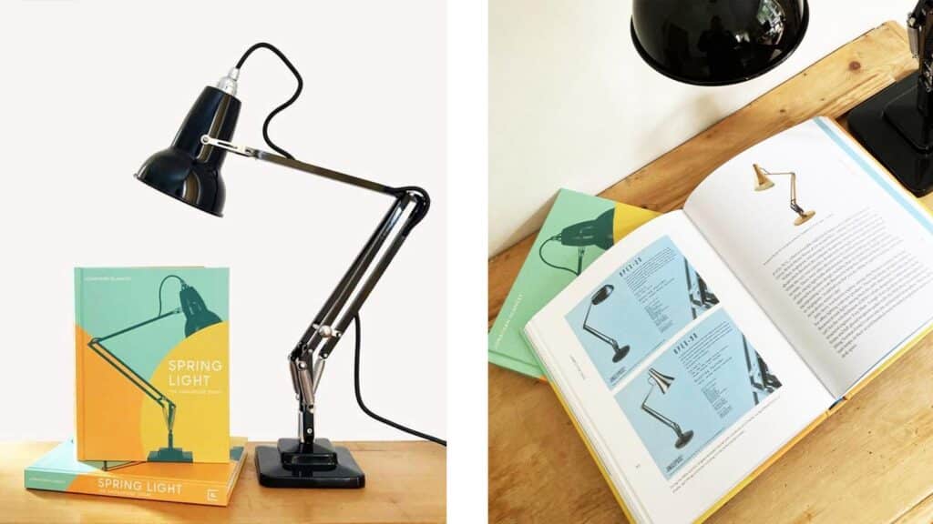 Anglepoise spring light book fathers day
