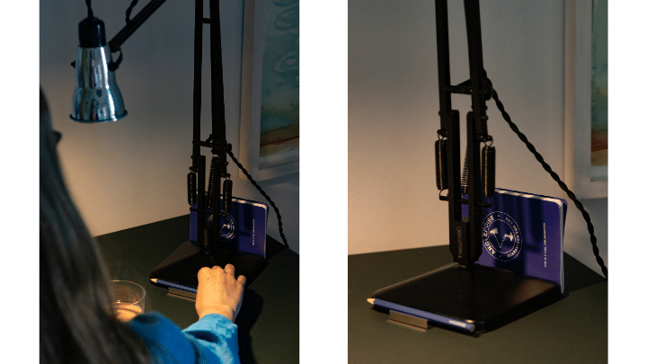 Original 315 Desk Lamp Navigation Edition with accessories