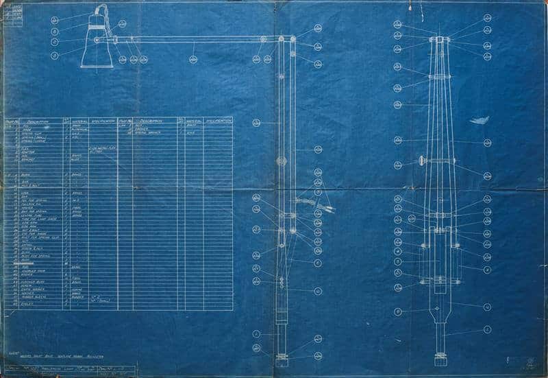 Original 315 Navigation Edition blue print