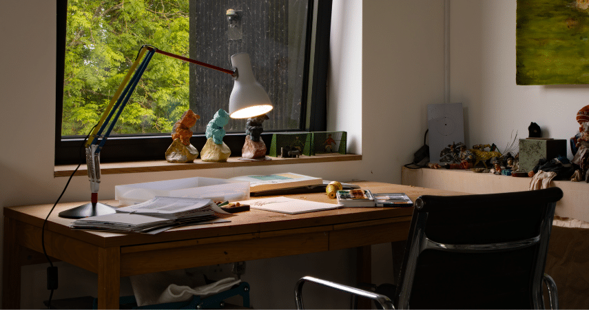 Anglepoise type 75 desk lamp adjustable task light