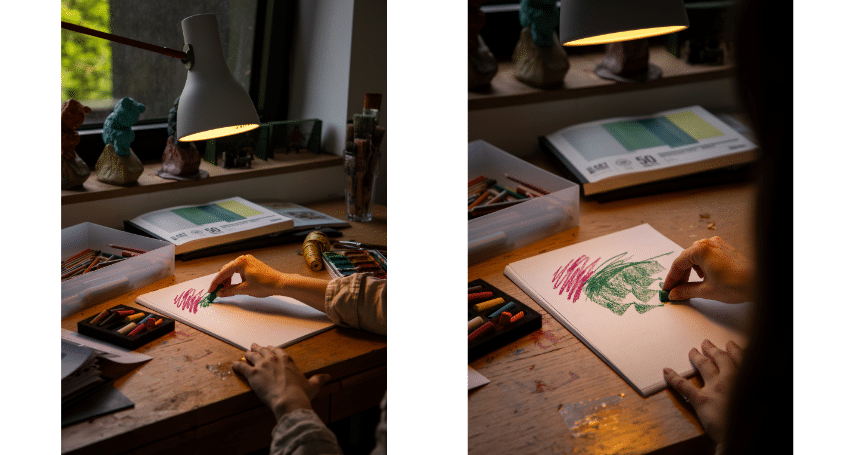 Anglepoise Type 75 Desk Lamp Artists Desk
