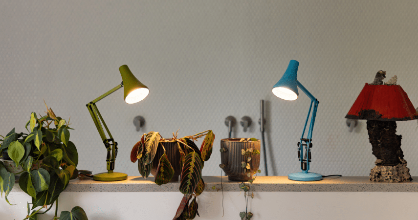 Anglepoise desk lamps