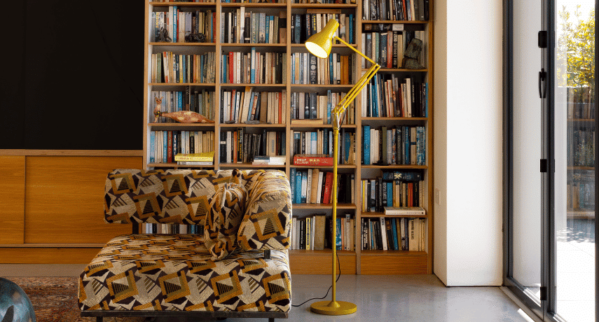 Floor lamp for reading