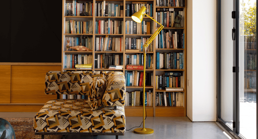 type 75 floor lamp yellow