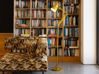 Type 75 floor lamp reading nook