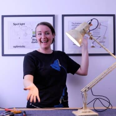 Lauz and her 500th Anglepoise Rewire