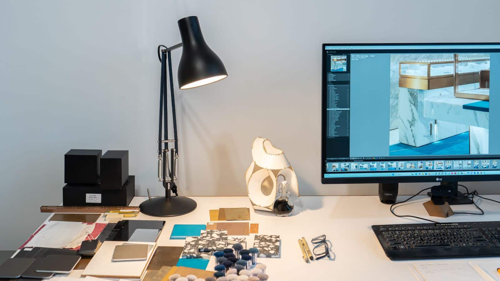 type 75 anglepoise at Aranda/Lasch