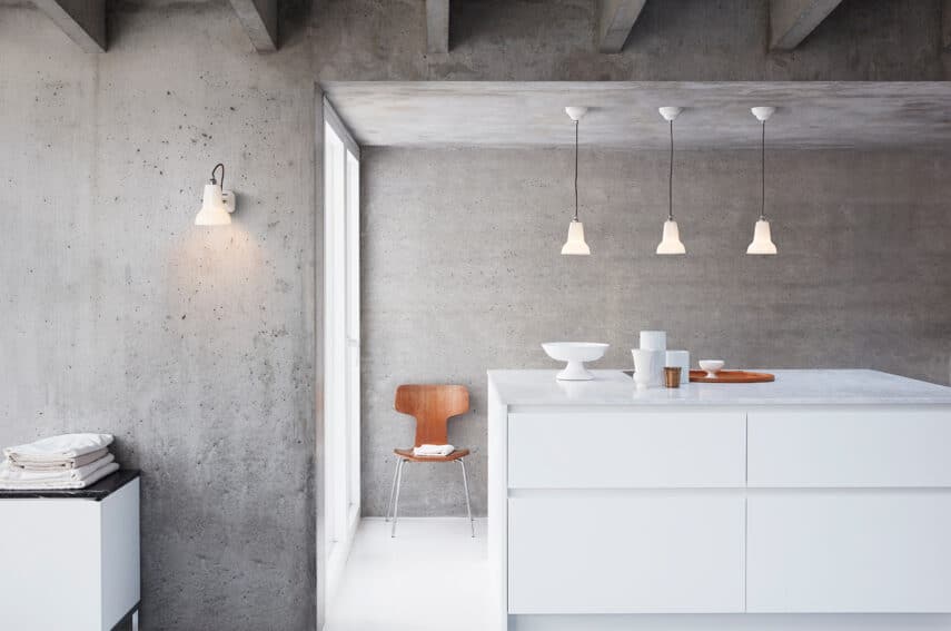 original 1227 wall light ceramic